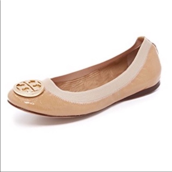 Tory Burch Caroline Patent Ballet Flat - Picture 1 of 7
